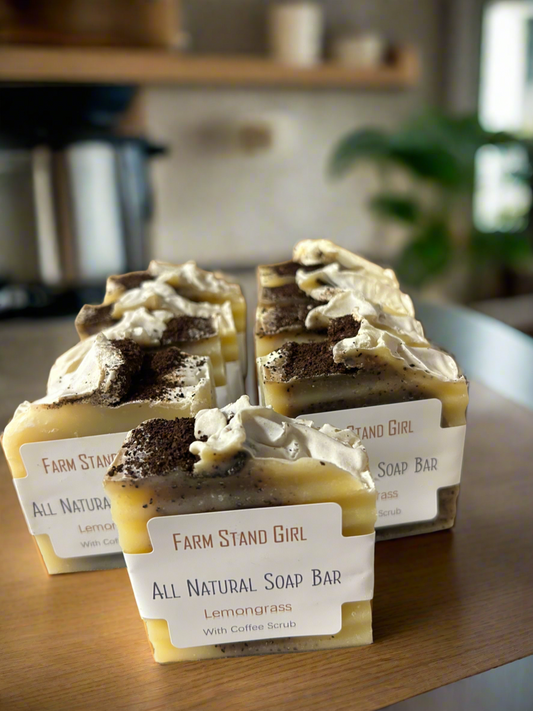 All Natural Lemongrass Soap Bar