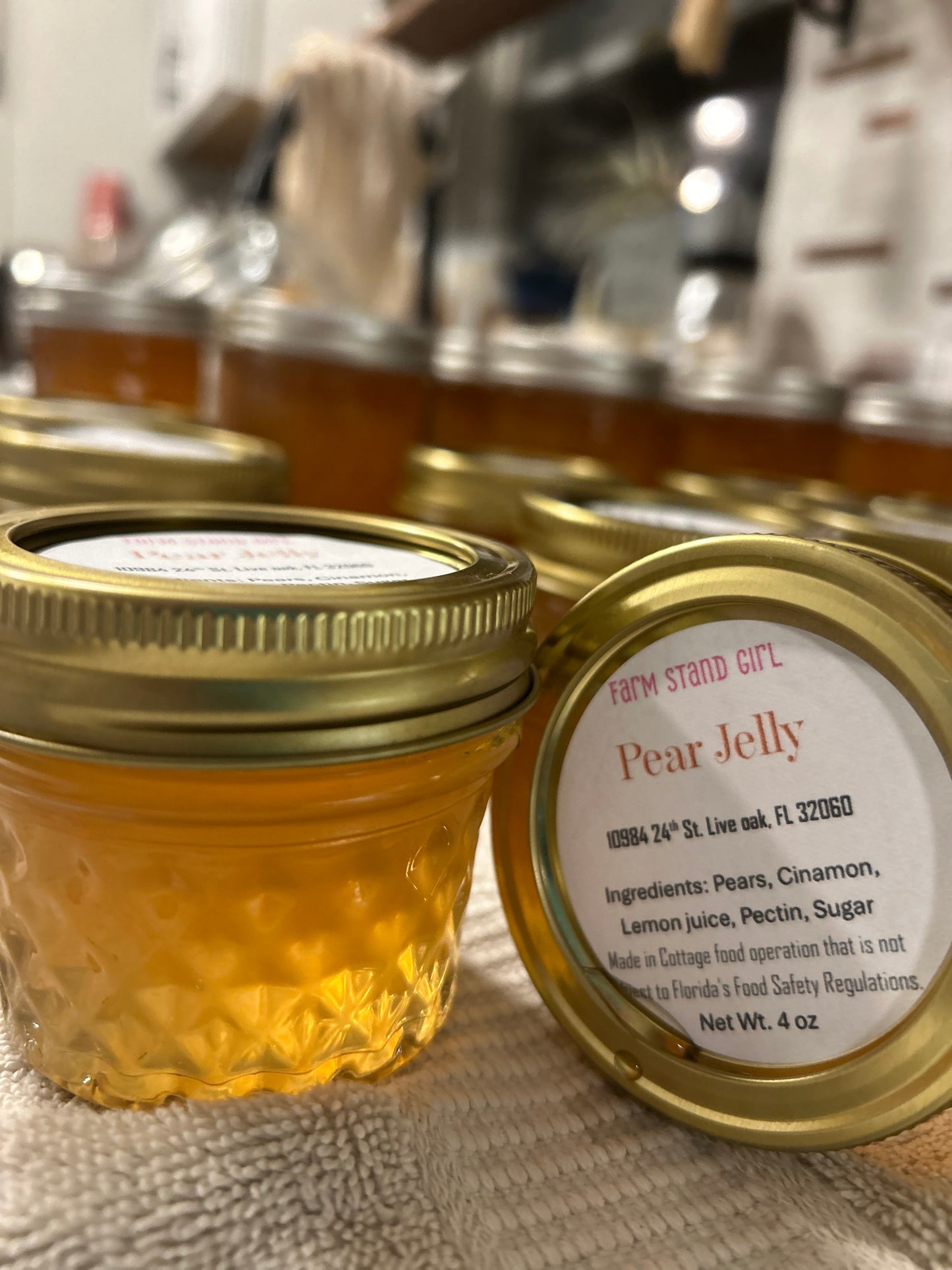 8 oz Pear Jelly