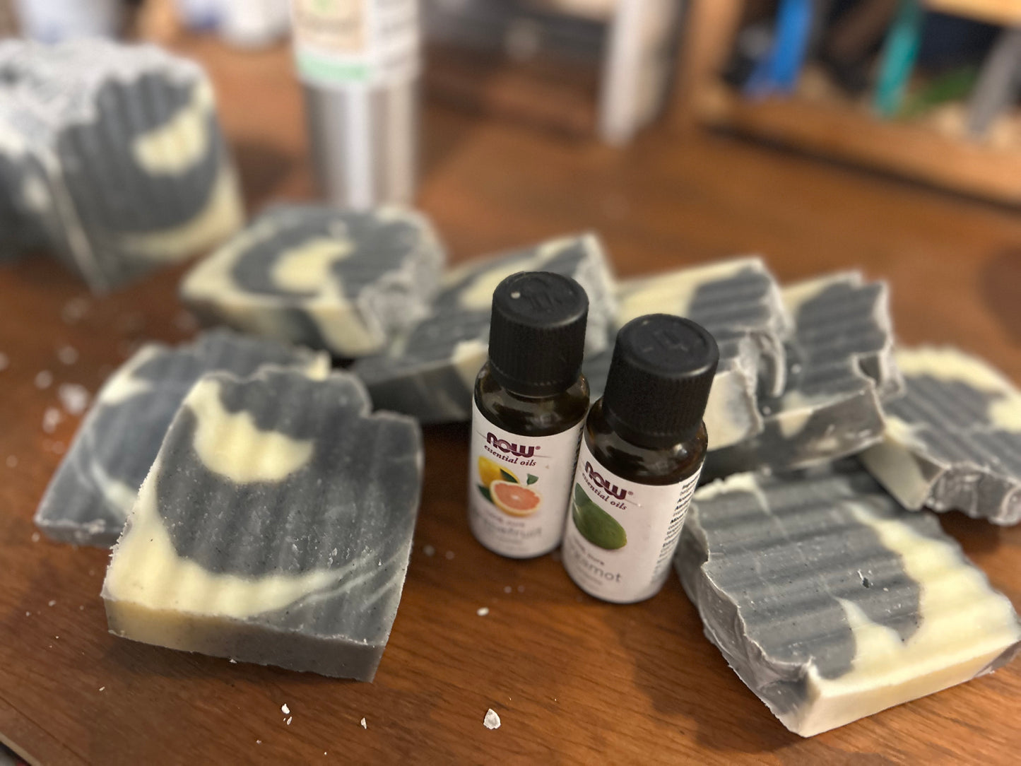 Citrus Blossom w/ Activated Charcoal Natural Soap Bar