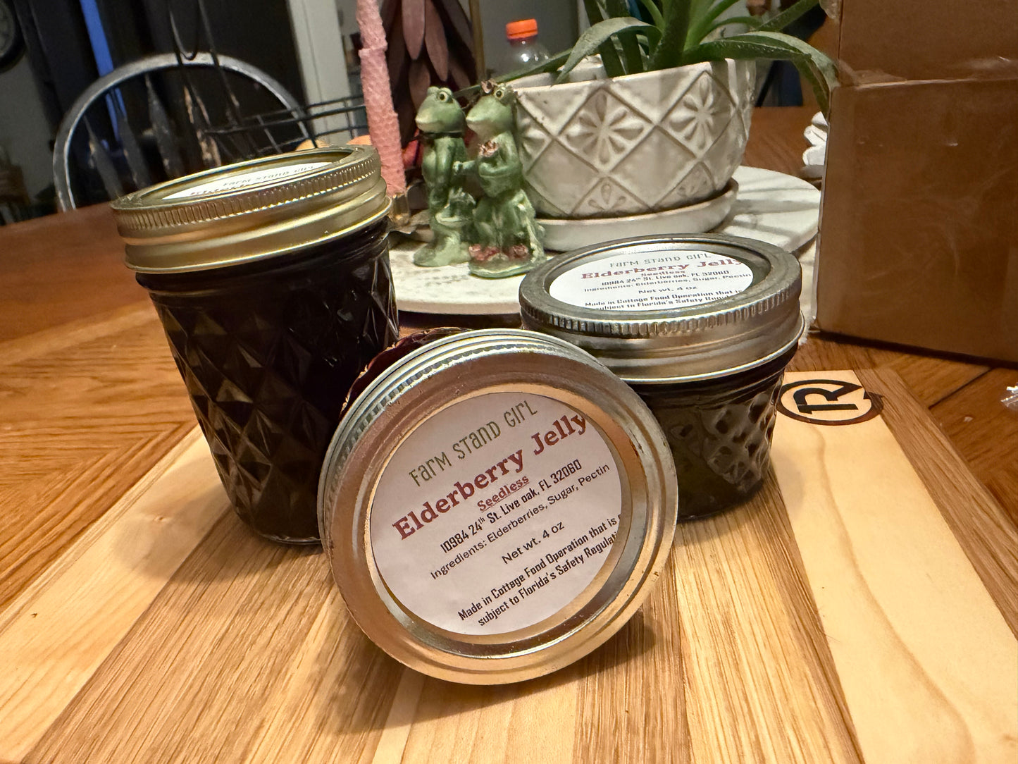 Elderberry jelly 8 oz
