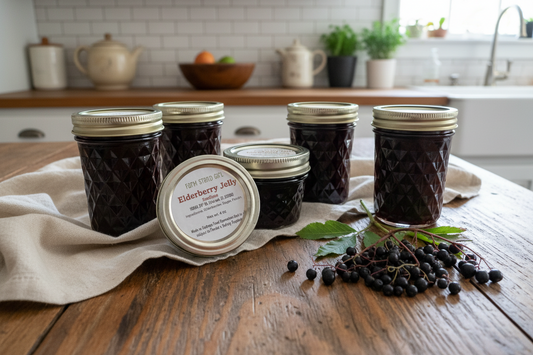 Elderberry jelly 8 oz