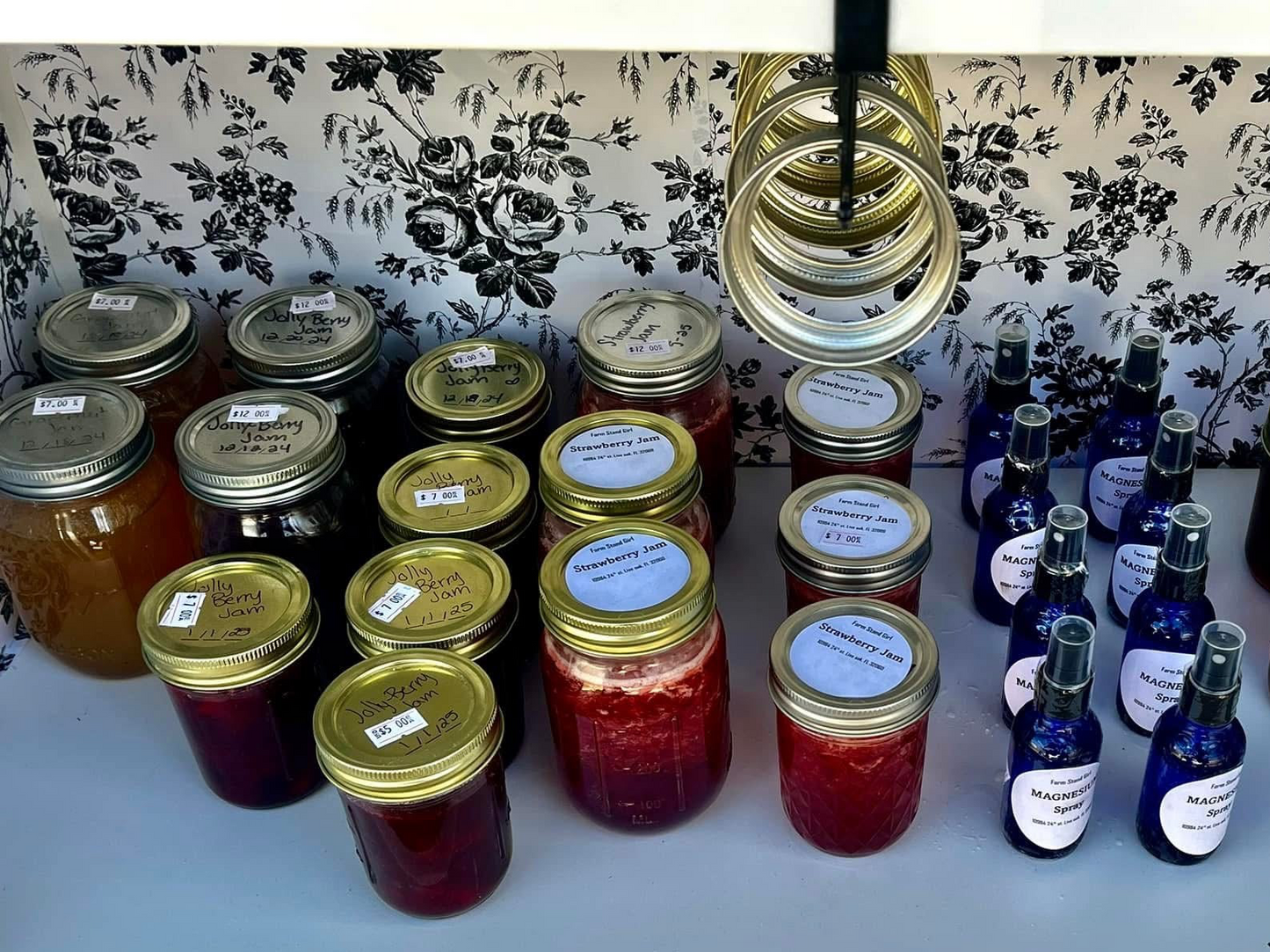 Strawberry Jam 8 oz Farm Fresh Picked Strawberries