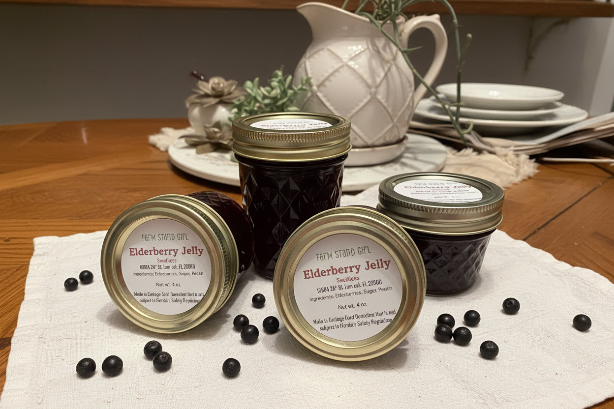 Elderberry Jelly 4 oz