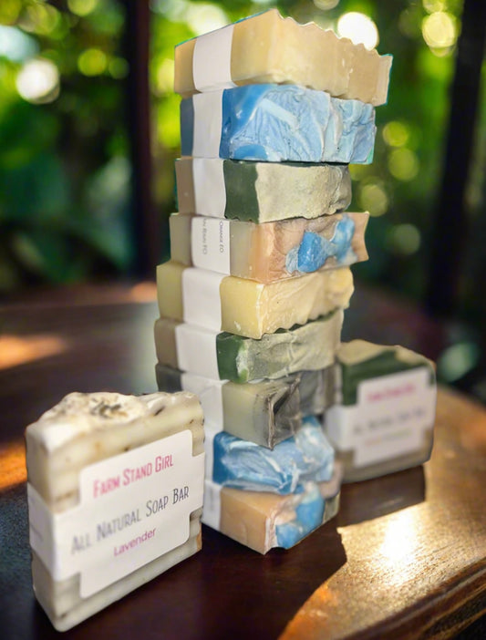 Citrus Blossom w/ Activated Charcoal Natural Soap Bar