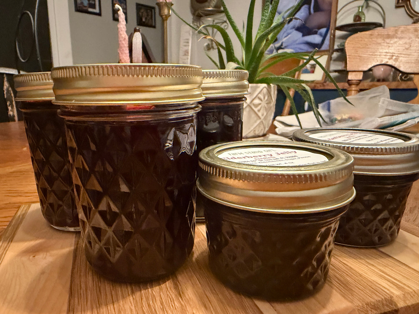 Elderberry jelly 8 oz
