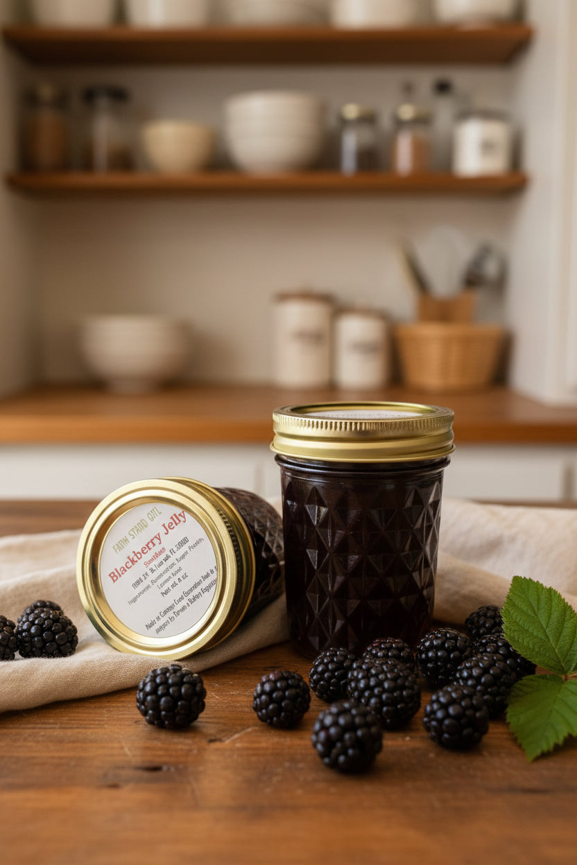 BlackBerry Jelly (seedless jam)