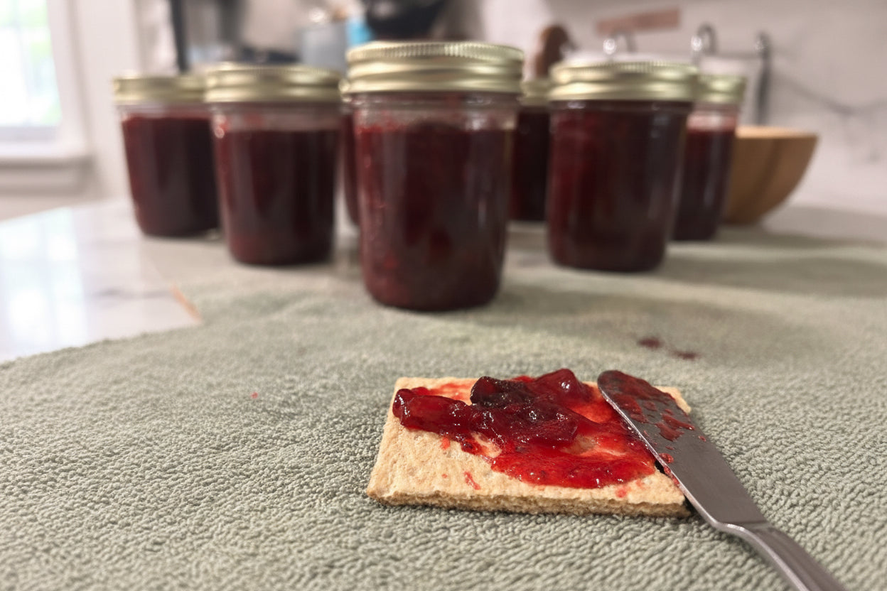 Strawberry Jam 8 oz Farm Fresh Picked Strawberries