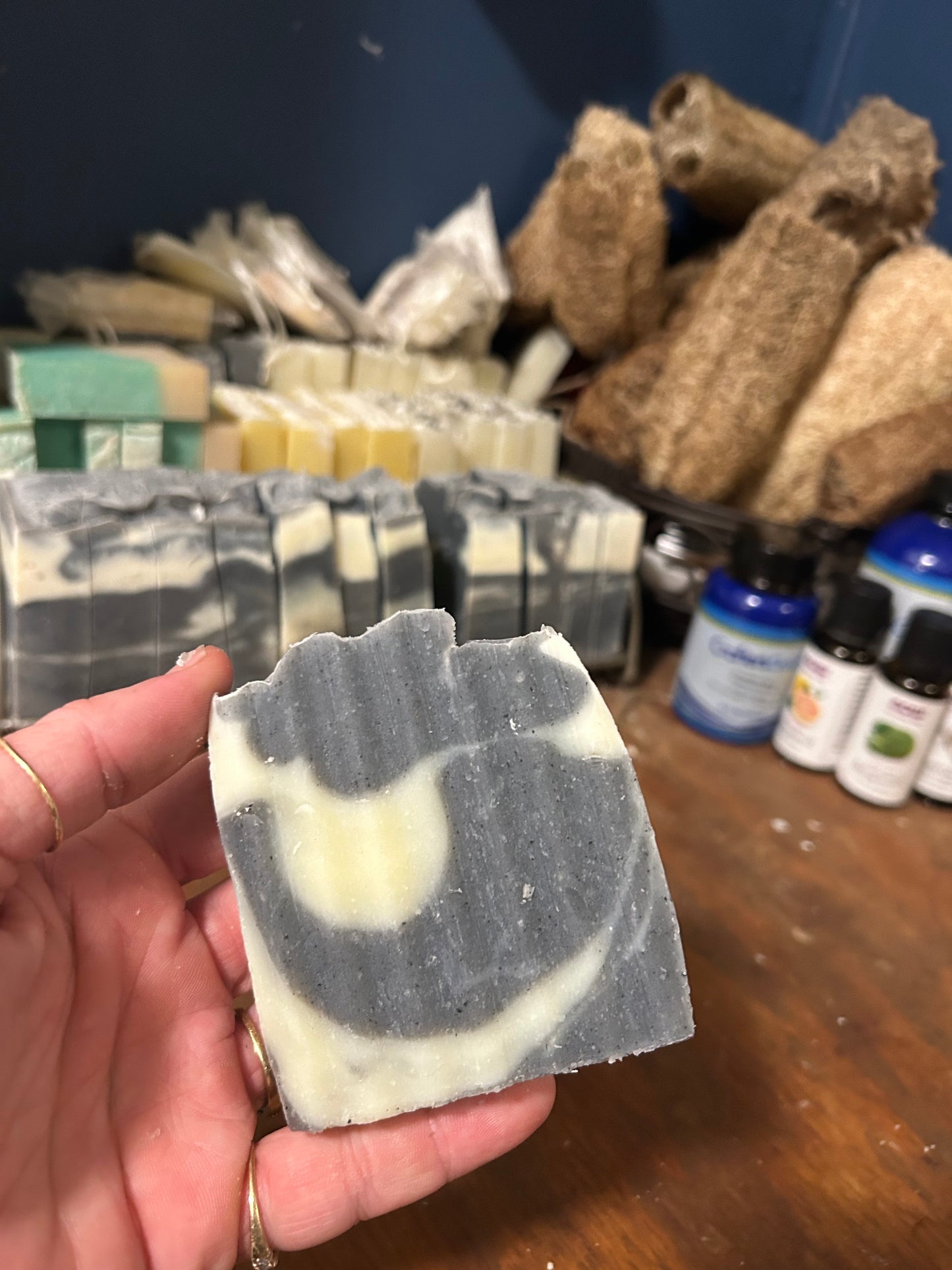 Citrus Blossom w/ Activated Charcoal Natural Soap Bar
