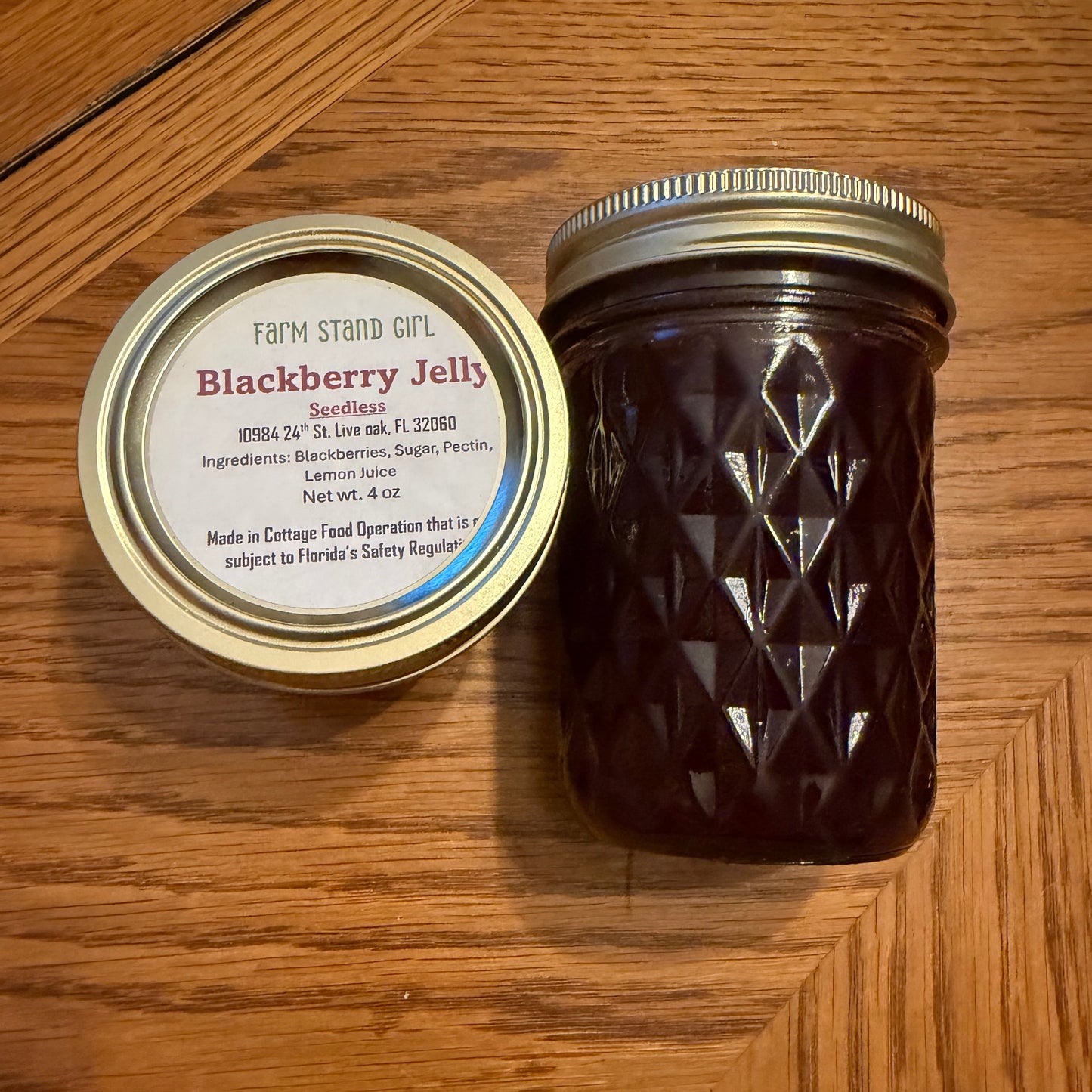 BlackBerry Jelly (seedless jam)