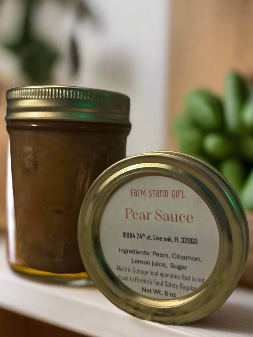 Pear Sauce 8 oz