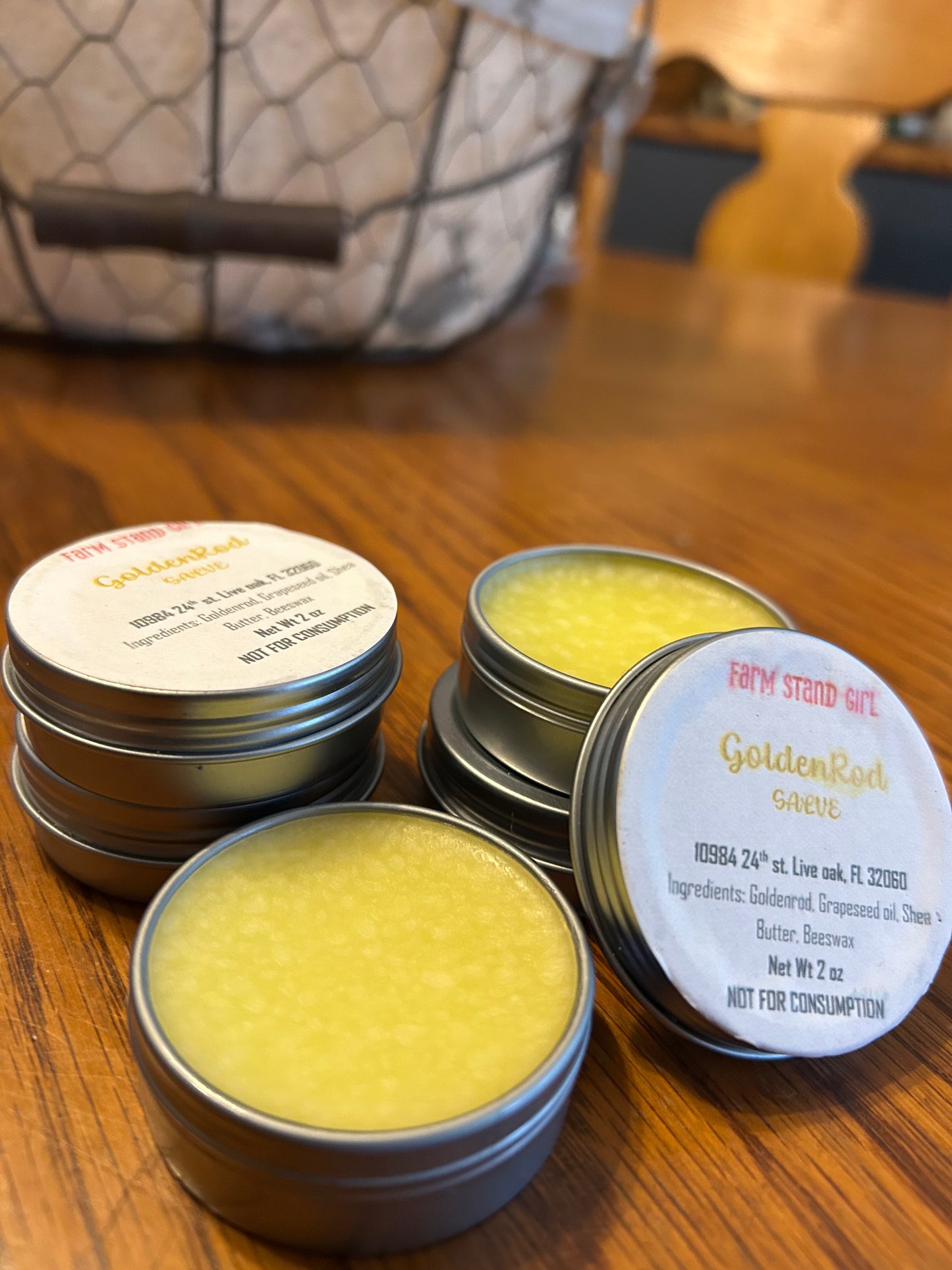 GoldenRod Salve Balm 2 oz tins