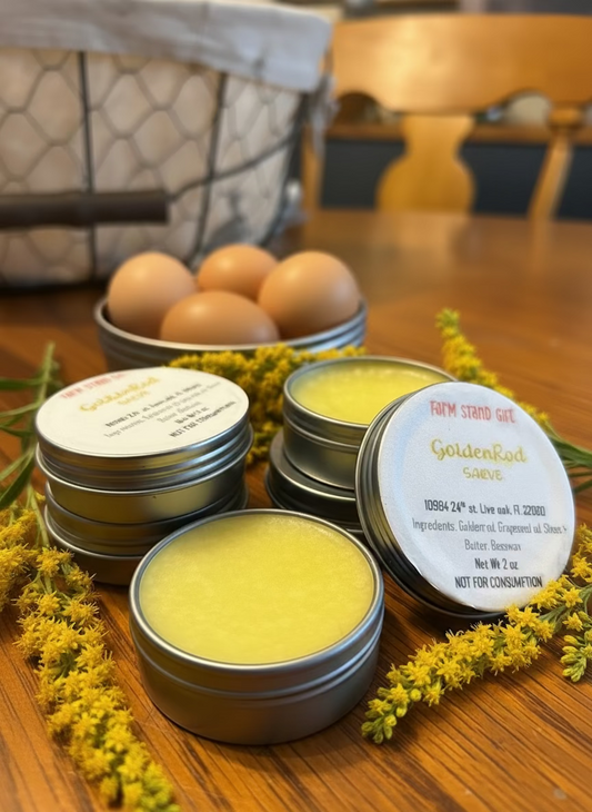 GoldenRod Salve Balm 2 oz tins