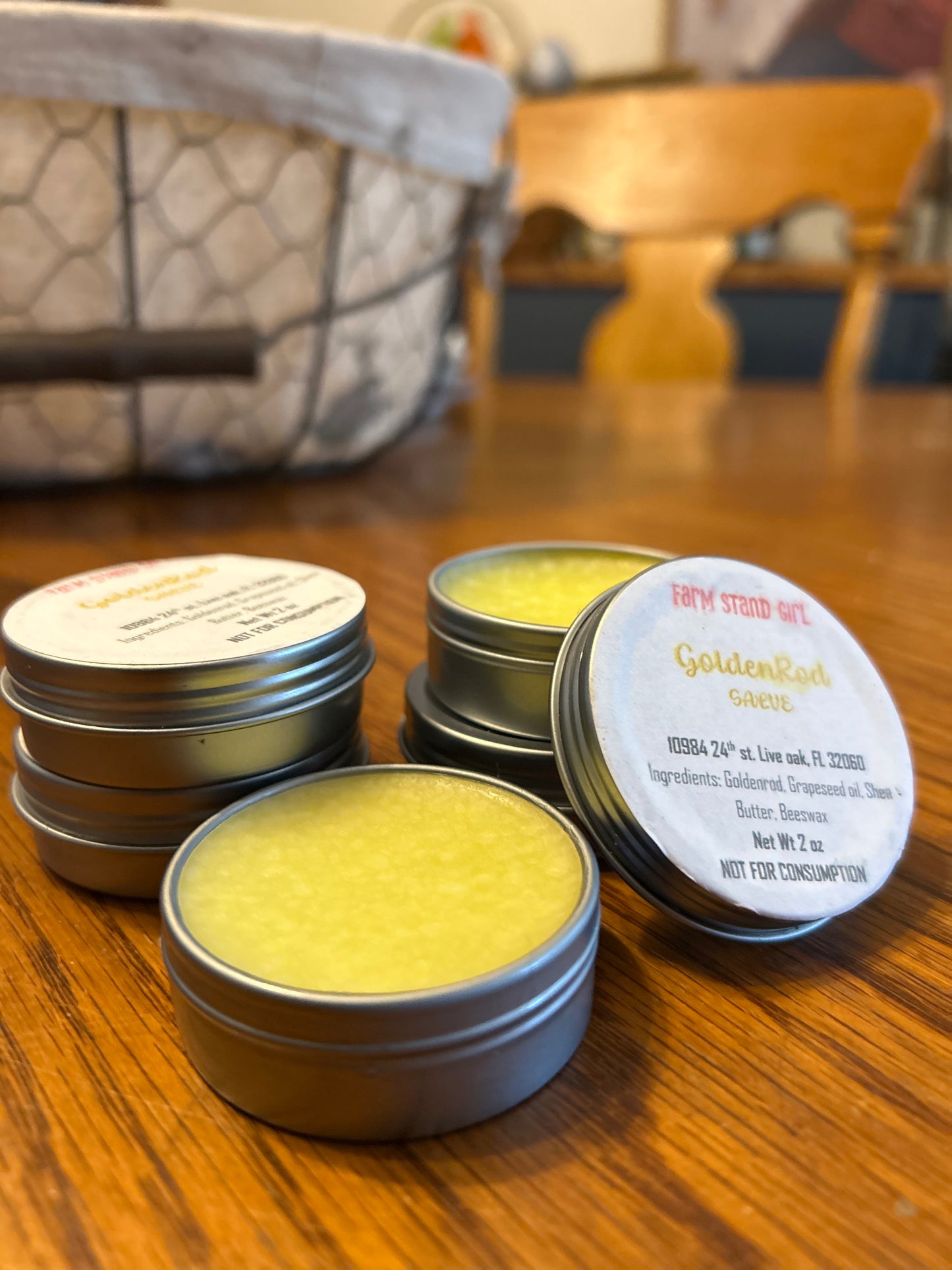 GoldenRod Salve Balm 2 oz tins