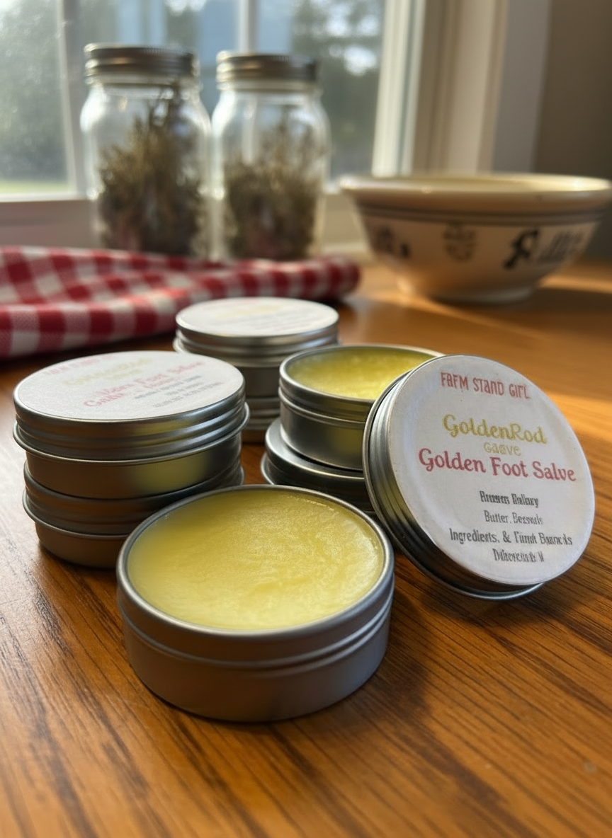 GoldenRod Salve Balm 2 oz tins