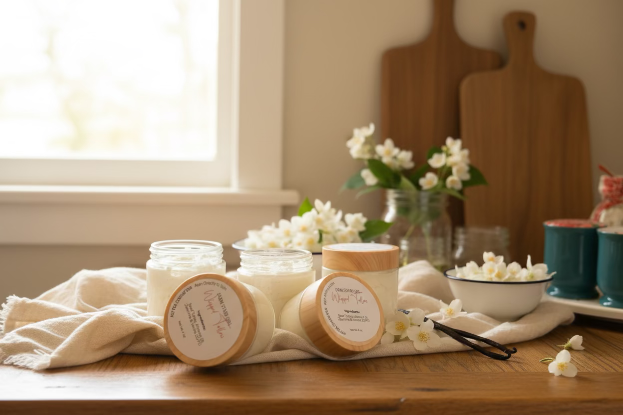 Whipped Tallow with Jasmine & Vanilla (Heavenly)